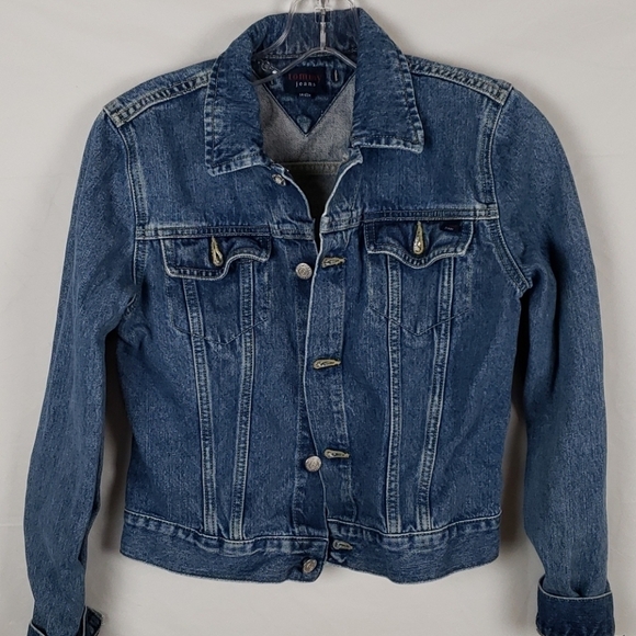 Tommy Hilfiger Ginny Jacket Vintage Denim XS EUC - Picture 1 of 12